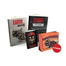KÖNYVCSOMAG - Kanyarvadászok + Kanyarvadászat 2. + ajándék társas