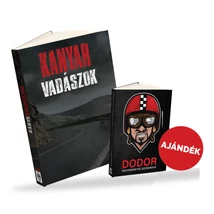 KÖNYVCSOMAG - KANYARVADÁSZOK + AJÁNDÉK 4 keréktől 1 kerékig